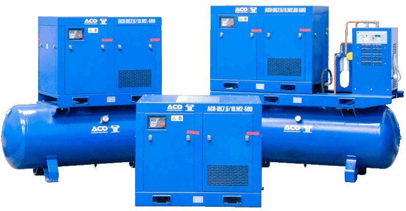 Винтовые компрессоры  АСО-ВК на 7,5 кВт Винтовые компрессоры  АСО-ВК на 7,5 кВт